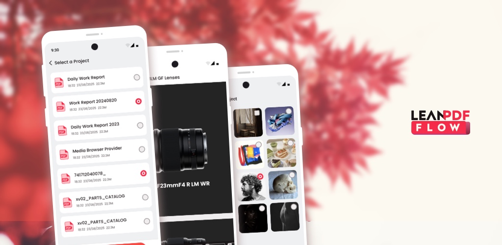 LeanPDF Flow App Banner